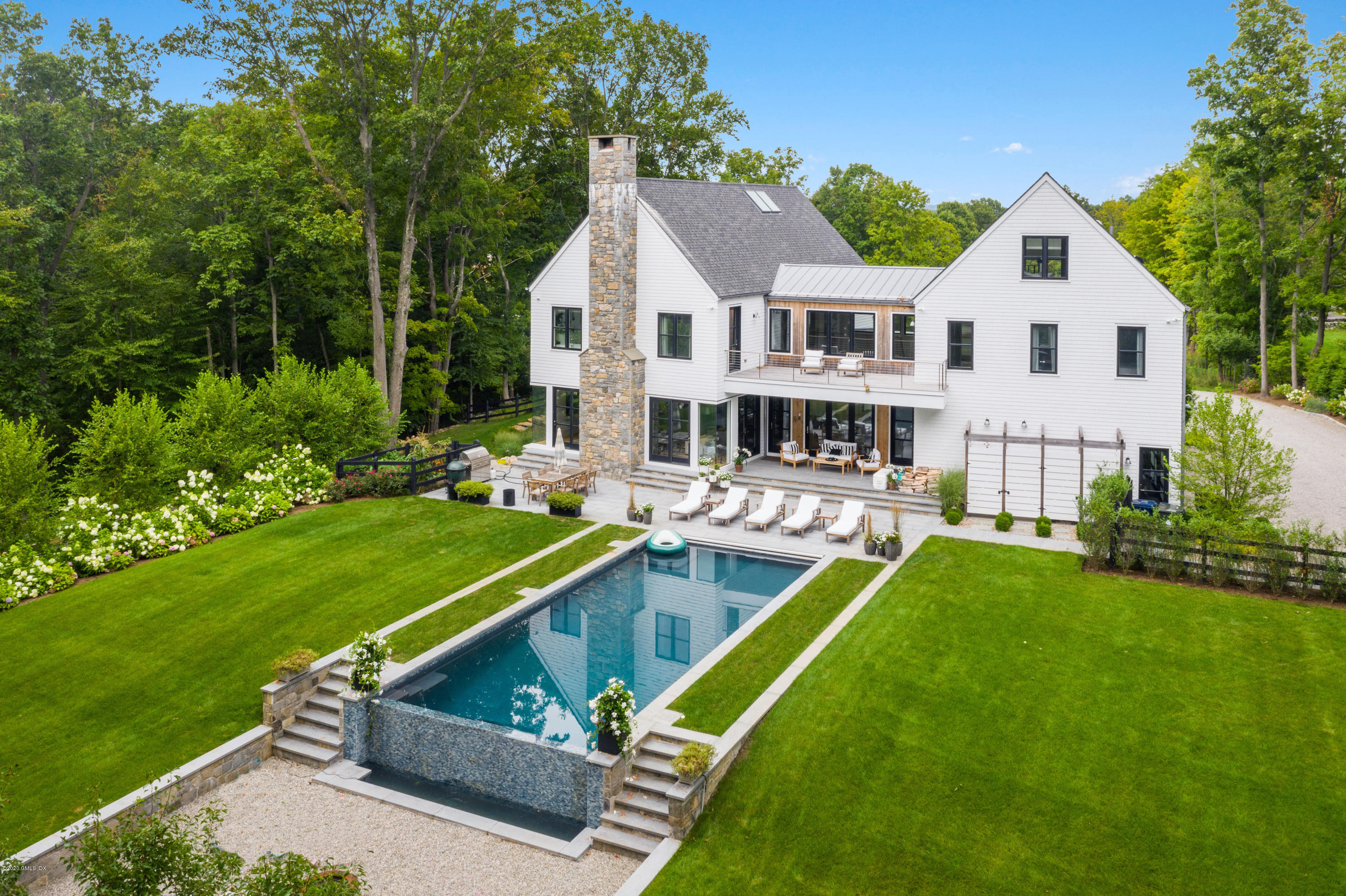 29 Goodsell Hill Road Redding, CT 06896 - Photo 3 of 29 a view of house with swimming pool and chairs