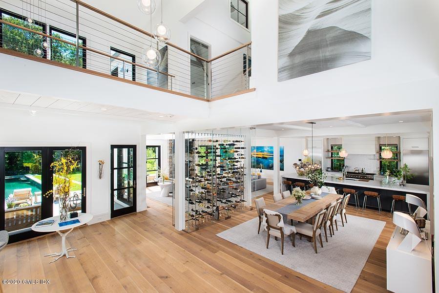 29 Goodsell Hill Road Redding, CT 06896 - Photo 29 of 29 a view of a dining room with furniture window and wooden floor
