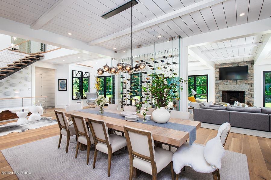 29 Goodsell Hill Road Redding, CT 06896 - Photo 6 of 29 a view of a dining room with furniture window and outside view