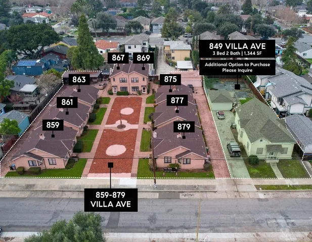 $3,895,000 | 859-879 Villa Avenue, San Jose, CA 95126
