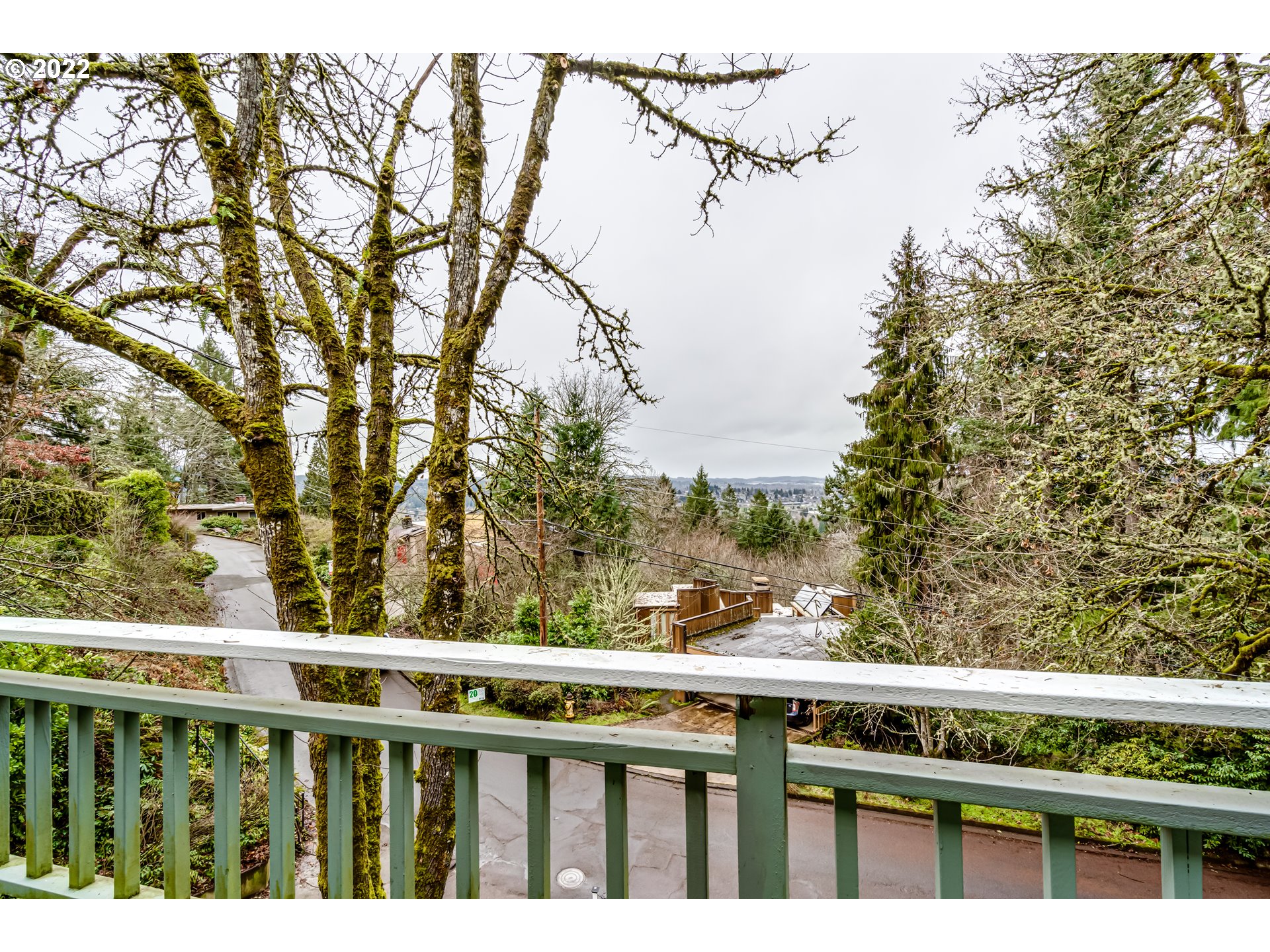 2655 Cresta De Ruta Street Eugene, OR 97403 - Photo 27 of 32 a view of a large white house with a tree in the background