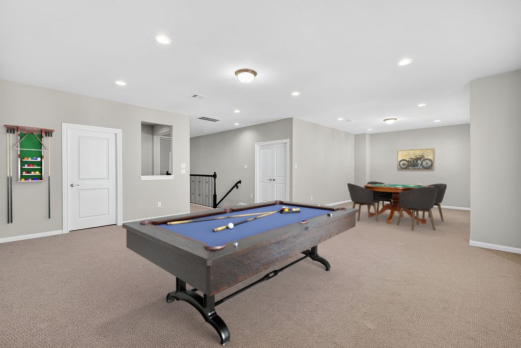 4209 Colony Pines Lane Houston, TX 77080 - Photo 13 of 30 a room with furniture pool table and windows