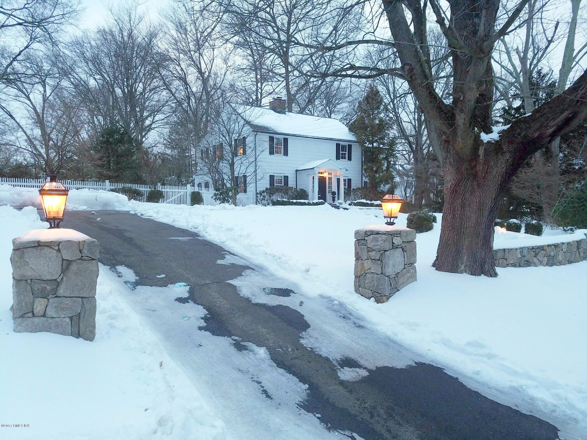 34 Spruce Street Riverside, CT 06878 - Photo 2 of 25 a view of a house with backyard and a tree
