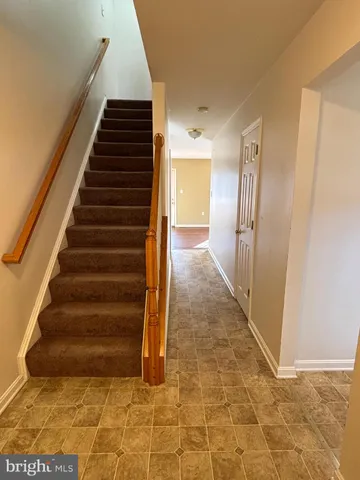 a view of entryway and hall