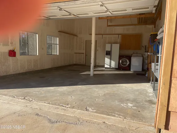 a view of a car garage
