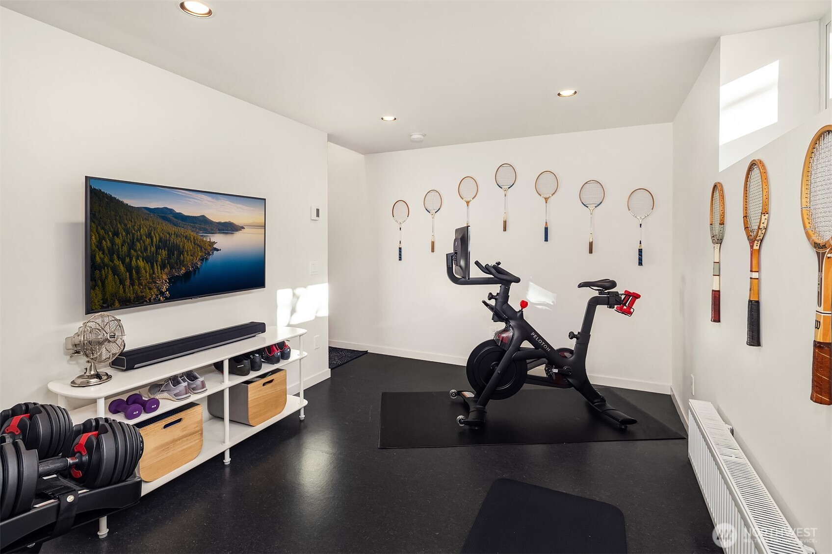 3057 36th Avenue Southwest Seattle, WA 98126 - Photo 34 of 40 a view of a room with gym equipment