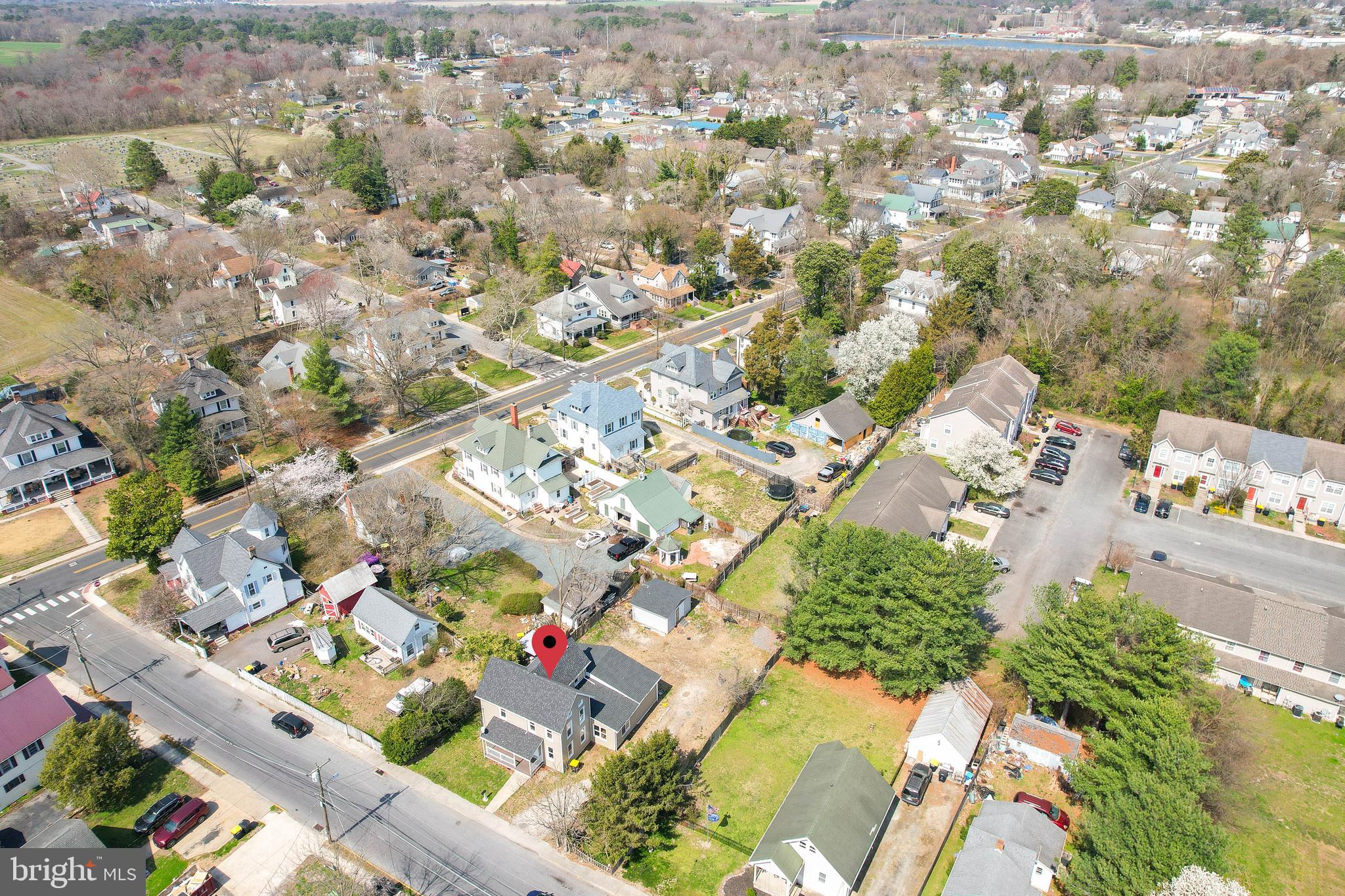 235 West 10th Street Laurel, DE 19956 - Photo 44 of 44 an aerial view of a city