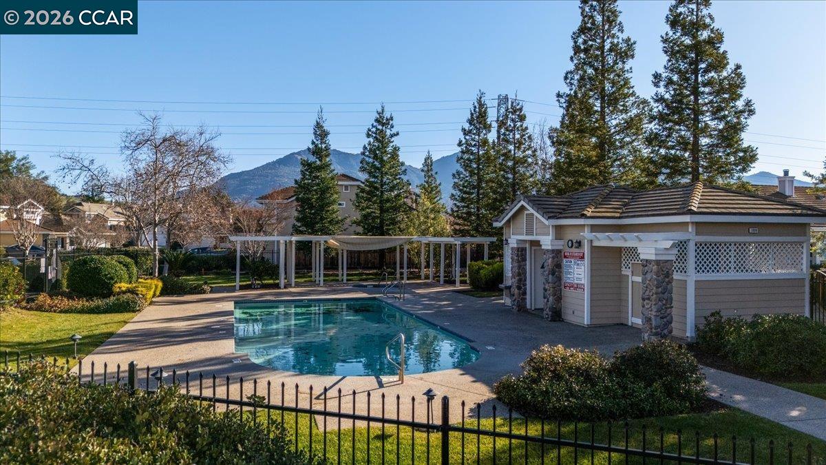 57 Karkin Place Clayton, CA 94517 - Photo 33 of 36 a view of swimming pool with a yard