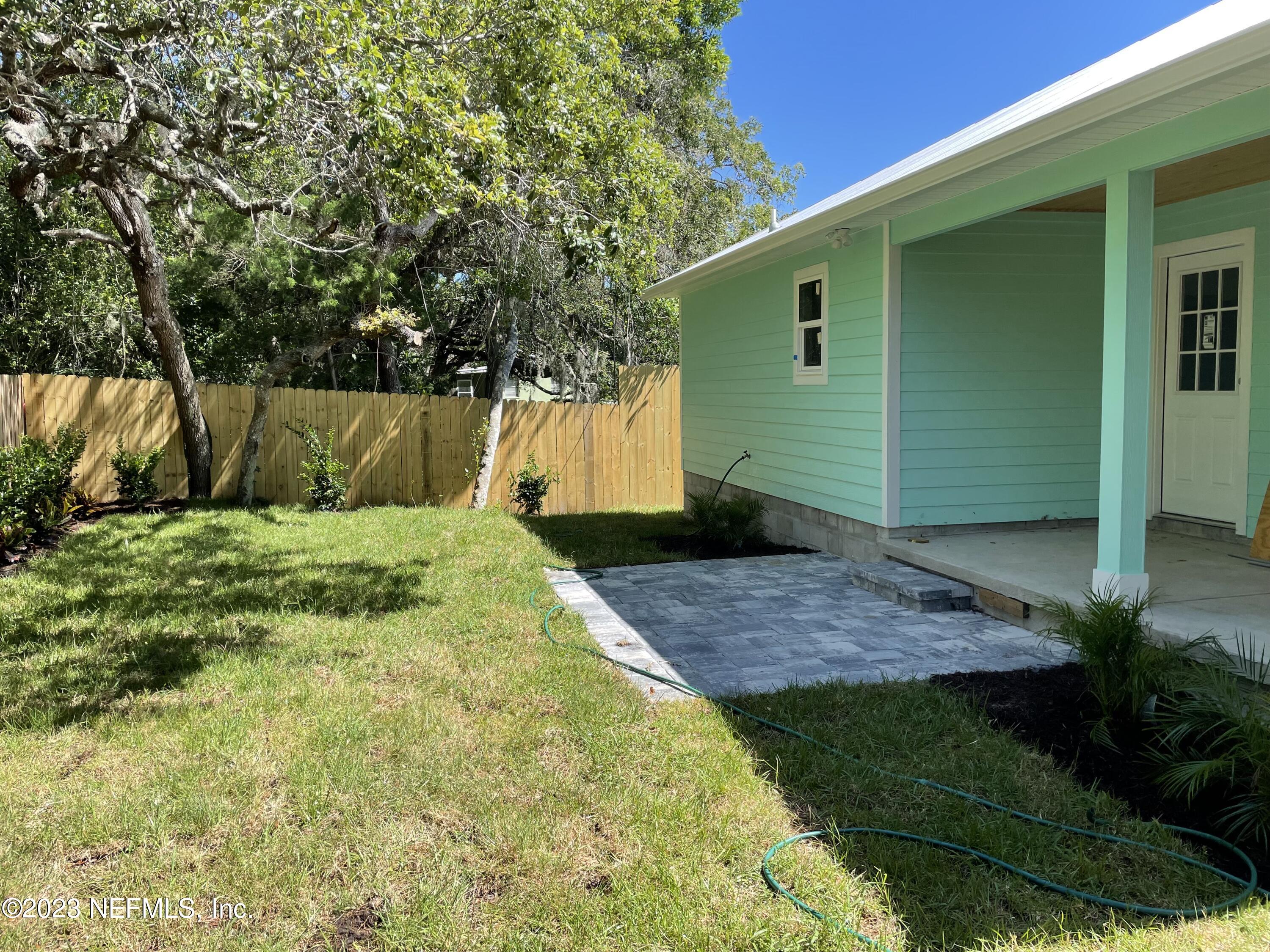 2585 A1A South St. Augustine, FL 32080 - Photo 10 of 37 a view of backyard with garden