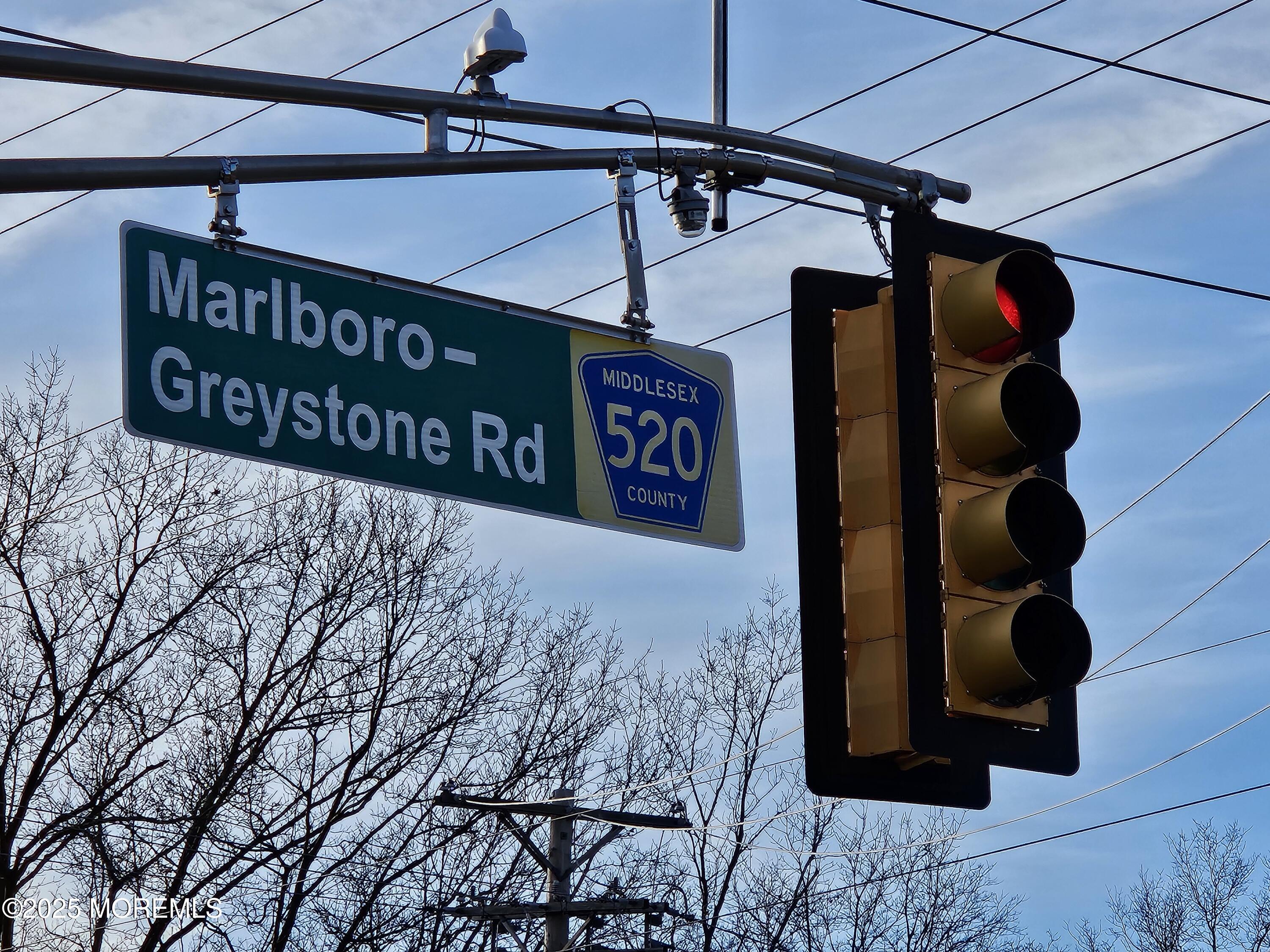 1122 Marlboro Road Old Bridge, NJ 08857 - Photo 2 of 5 Street Sign