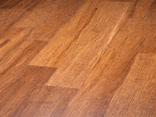 a view of wooden floor