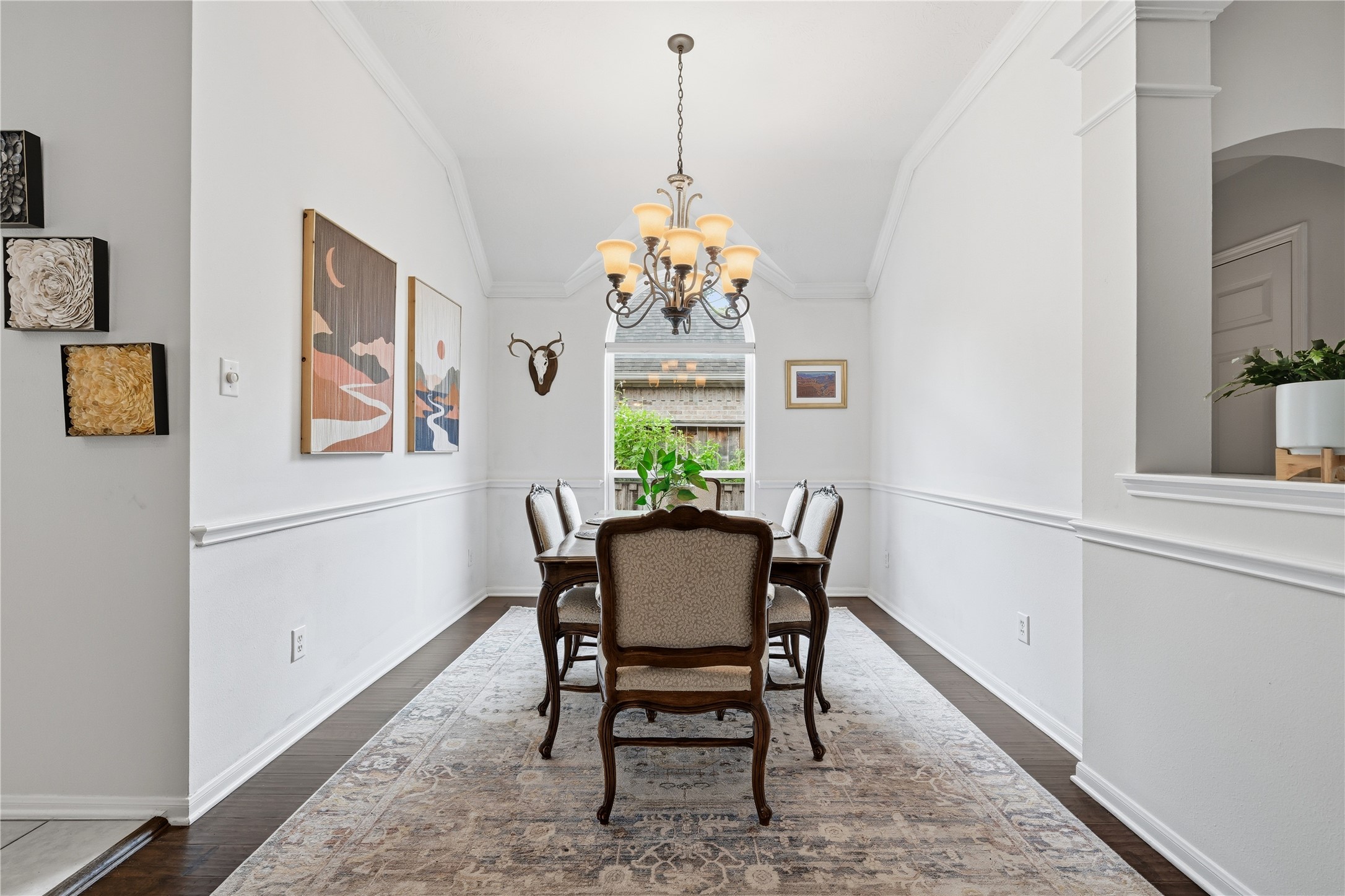 1010 Bringewood Chase Drive Spring, TX 77379 - Photo 7 of 49 Bright formal dining or transition to a different purpose. Handscraped wood floors