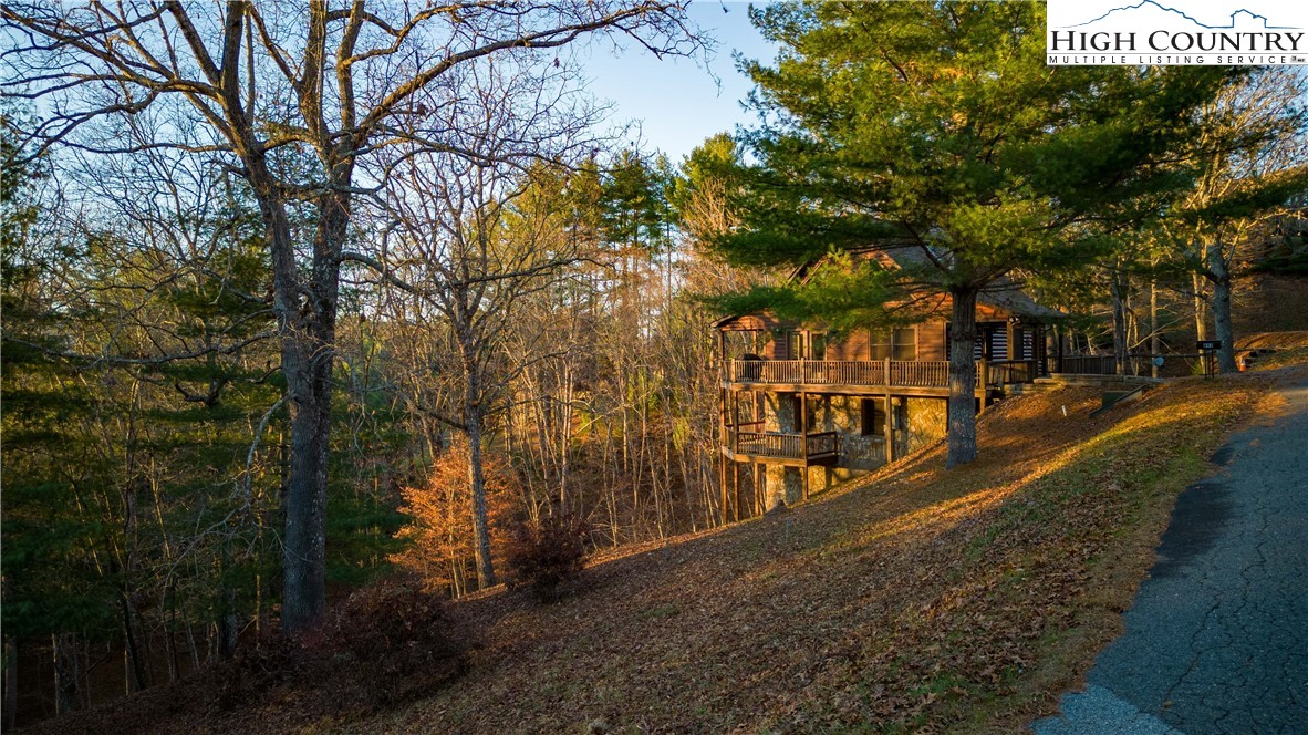 893 Deerwood Road Piney Creek, NC 28663 - Photo 49 of 50 a view of street with large trees