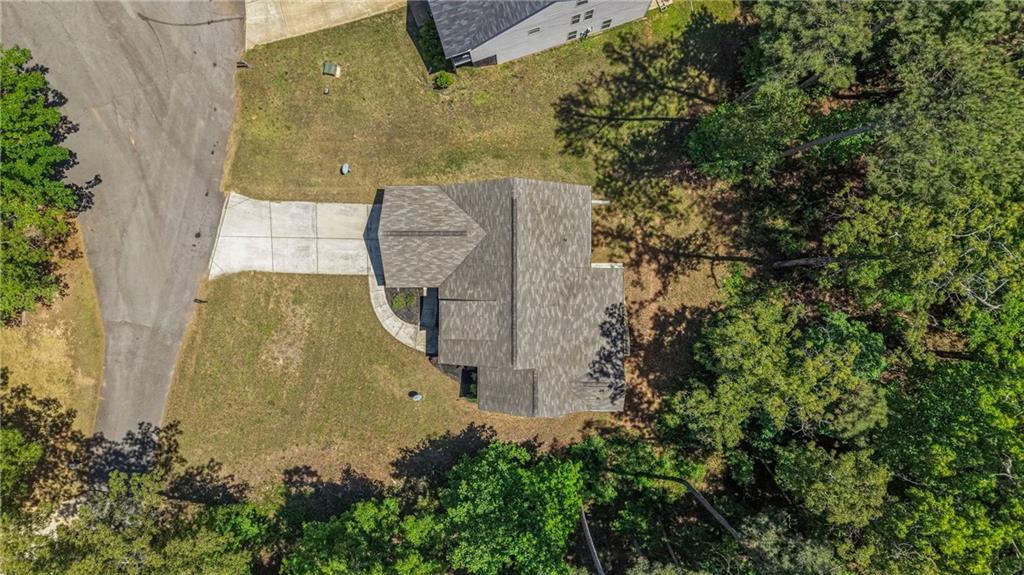 30 Buffelhead Court Monticello, GA 31064 - Photo 37 of 37 an aerial view of a house with a yard and large tree
