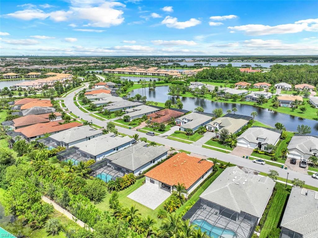 2134 Antigua Lane Naples, FL 34120 - Photo 29 of 31 an aerial view of residential house with outdoor space