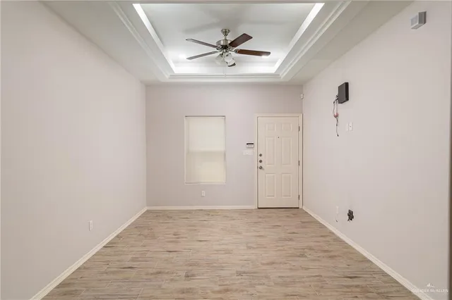 wooden floor in an empty room