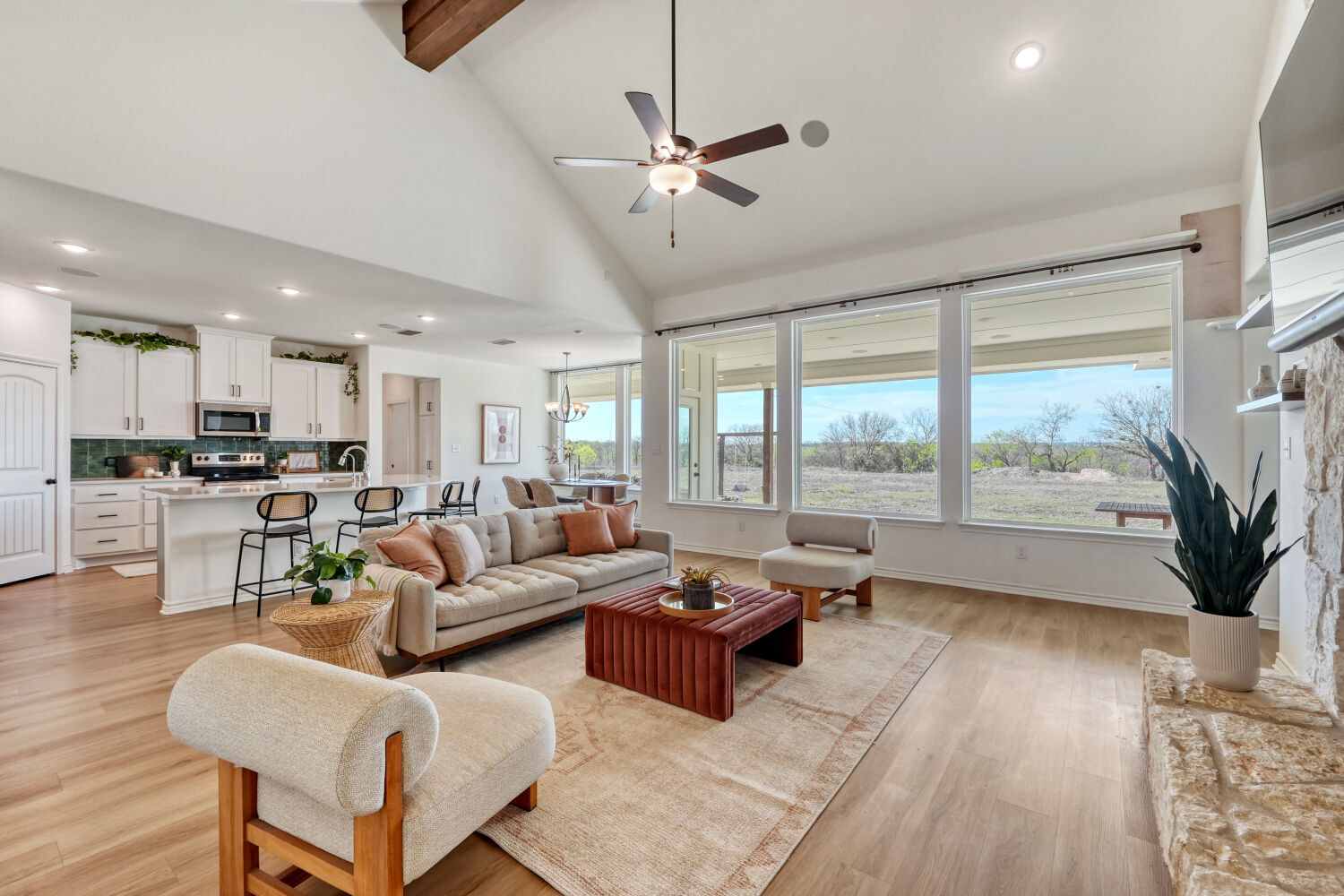 1642 Scull Road San Marcos, TX 78666 - Photo 4 of 31 Seamless flow designed for everyday living and entertaining.