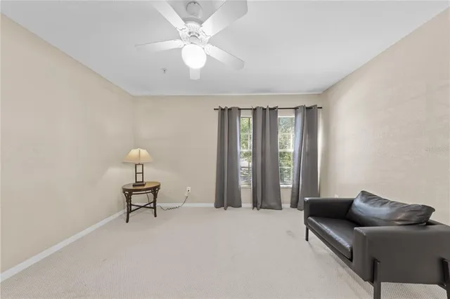 a view of entryway and hall with a window