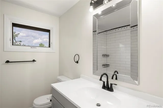 a bathroom with a sink and a toilet