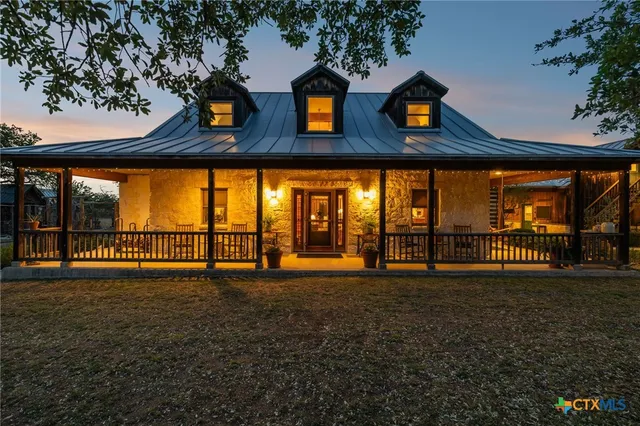 a house view with outdoor space