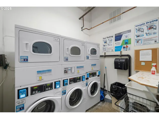 a view of entryway with wooden walls