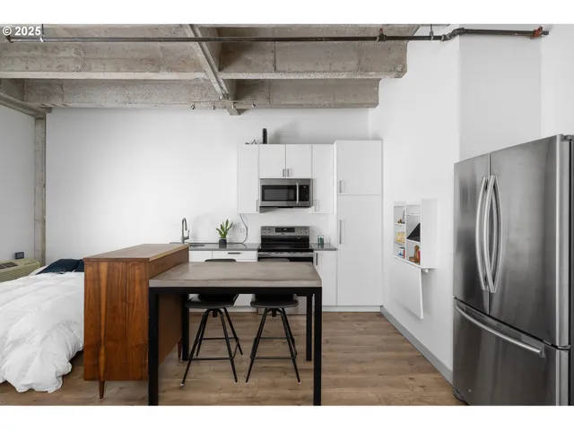 a view of painting on the wall