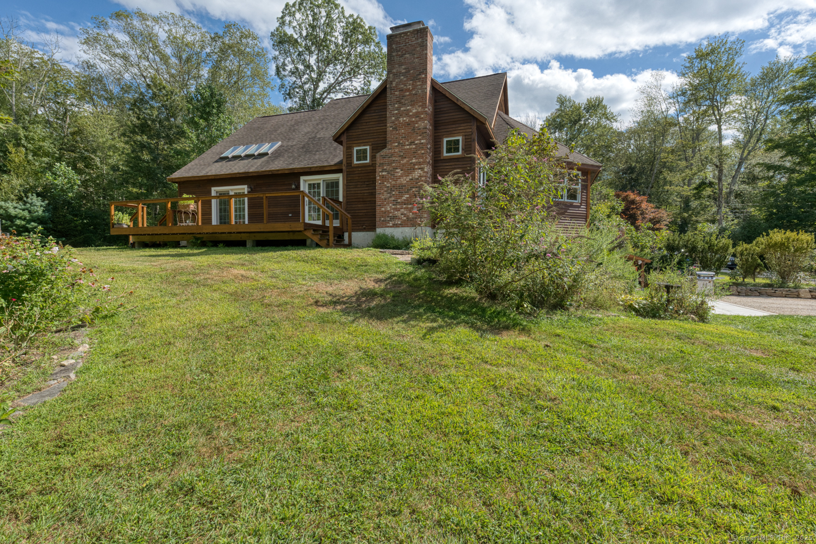 287 South Bear Hill Road Chaplin, CT 06235 - Photo 34 of 40 a front view of a house with a yard