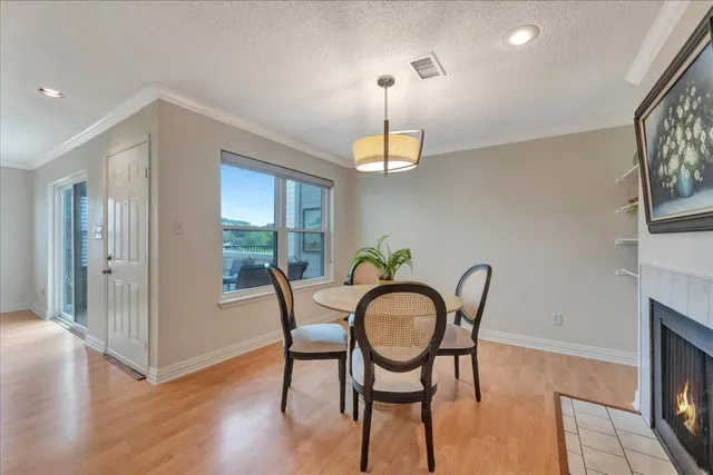 a kitchen with a sink stove and refrigerator