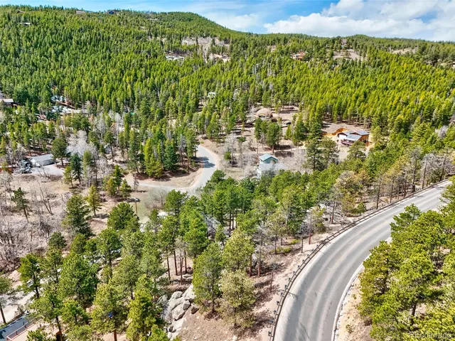 a view of outdoor space and mountain view