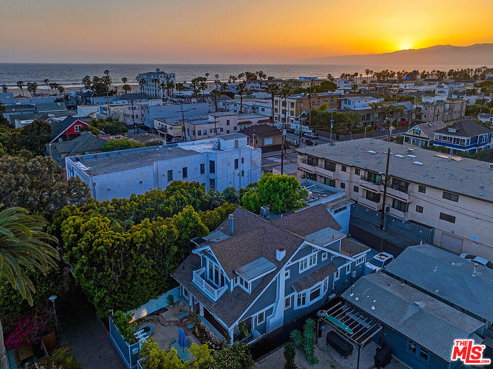 111 Dudley Avenue Venice, CA 90291 - Photo 1 of 33 an aerial view of a house with a garden