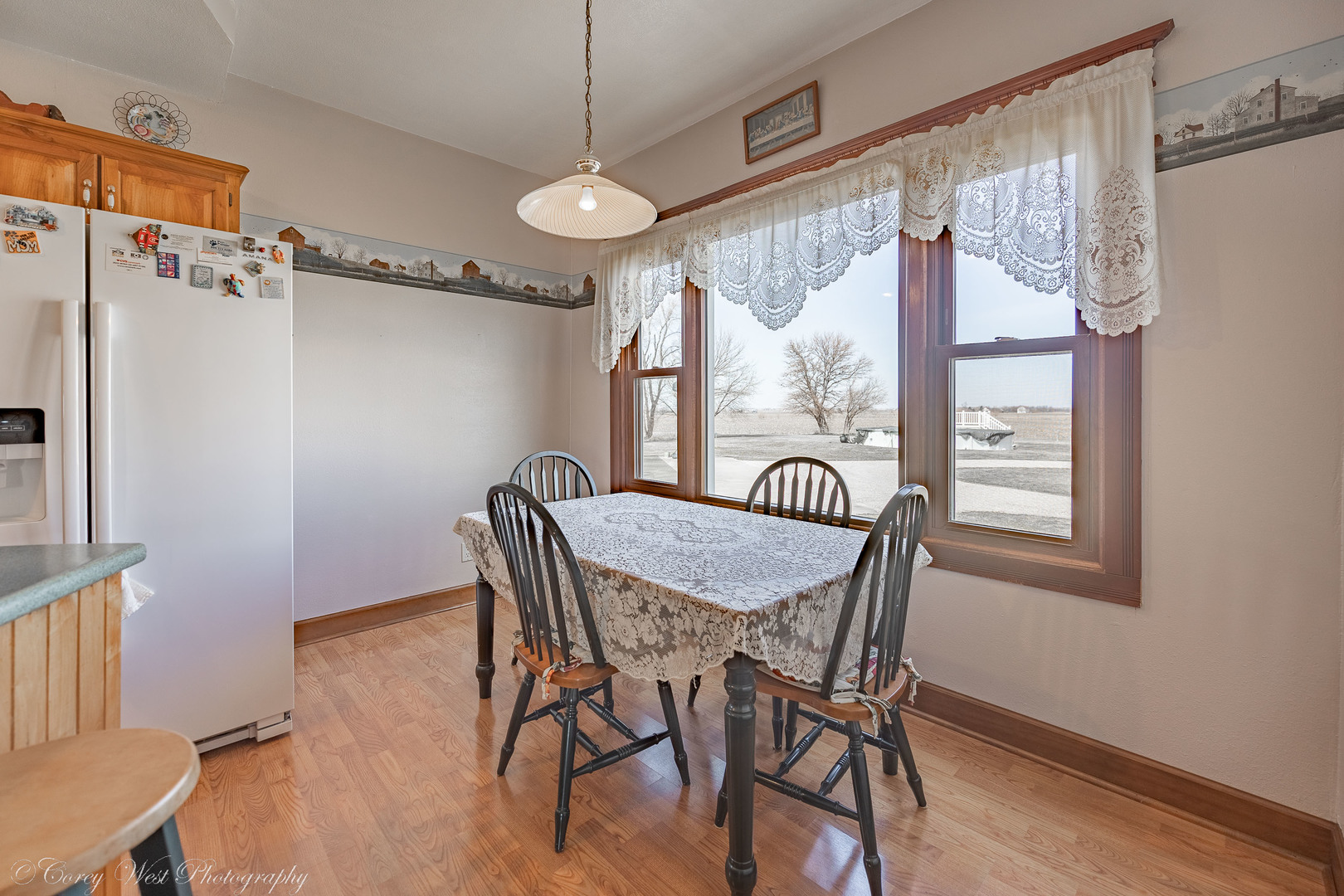 1137 Fisk Road Compton, IL 61318 - Photo 22 of 50 a view of a dining room with furniture window and wooden floor
