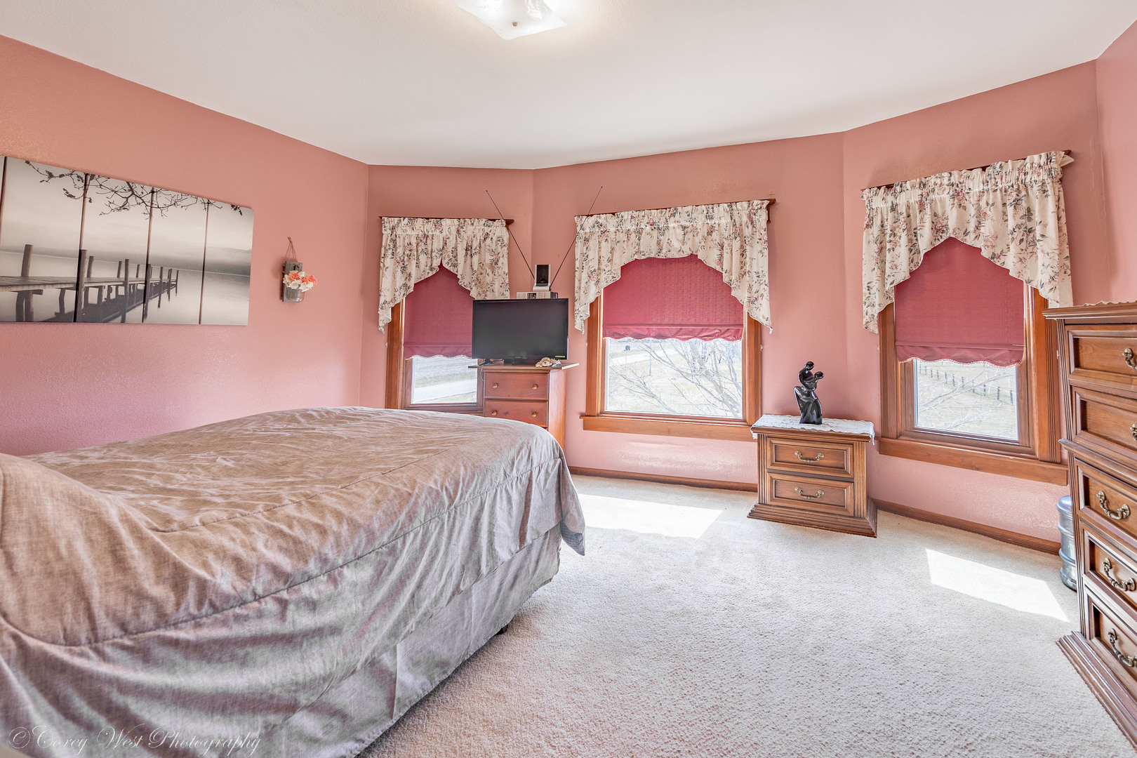 1137 Fisk Road Compton, IL 61318 - Photo 31 of 50 a bed room with a bed and a couch