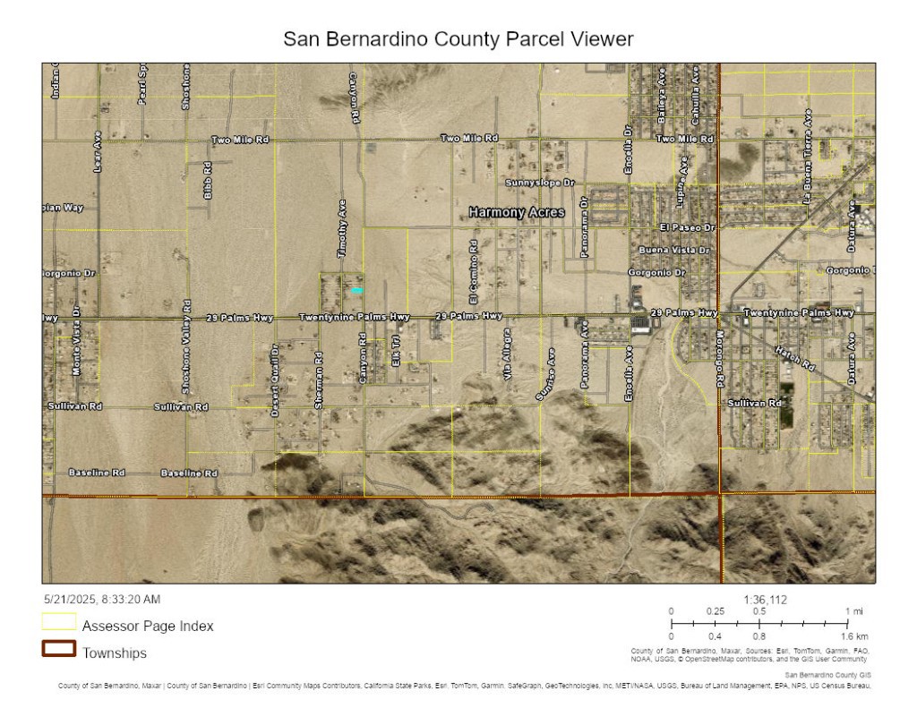 6378 Canyon Road Twentynine Palms, CA 92277 - Photo 15 of 17 a view of a bathroom