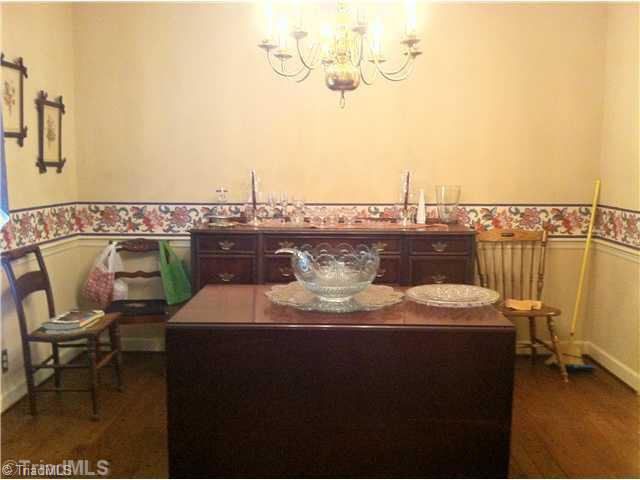 4020 Briarcliffe Road Northwest Winston-Salem, NC 27106 - Photo 6 of 15 Dining Room. view of dining from living room