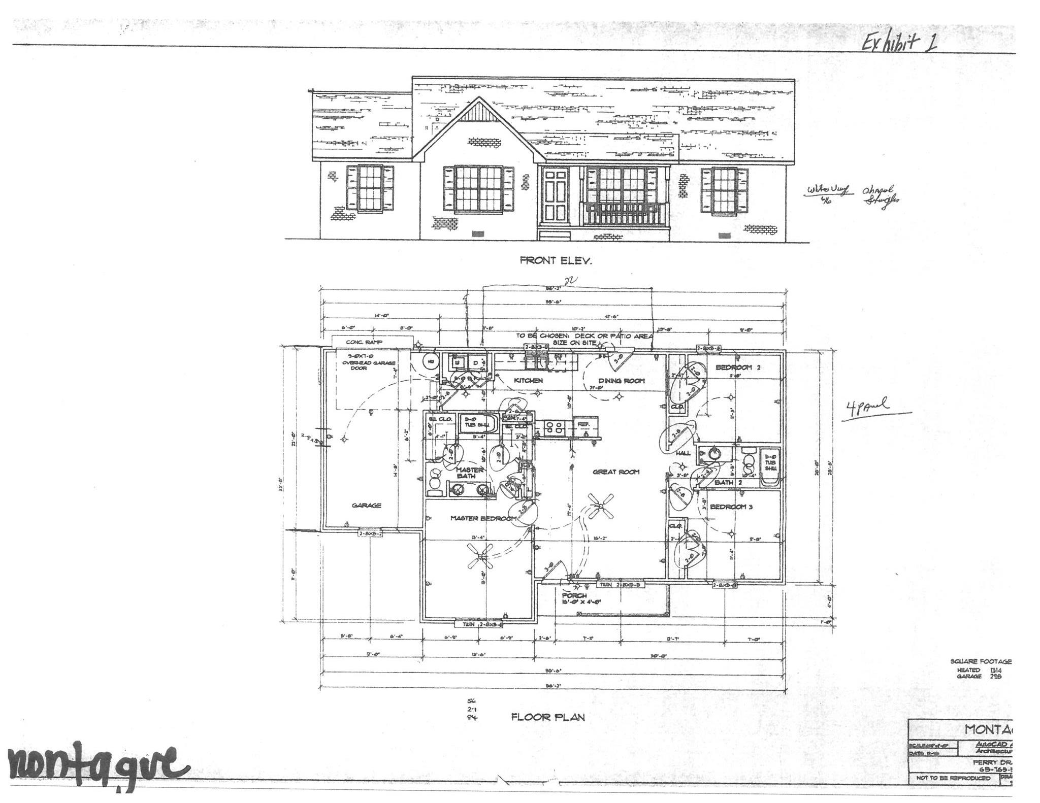 2320 Eugene Reed Road Woodbury, TN 37190 - Photo 6 of 7 House Plan