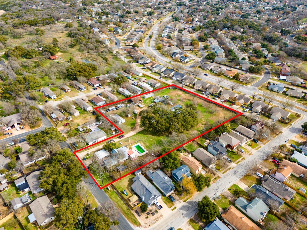 8203 Longview Road Austin, TX 78745 - Photo 2 of 6 an aerial view of a city