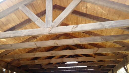 1396 Angle Plantation Road Rocky Mount, VA 24151 - Photo 14 of 31 Carport Ceiling