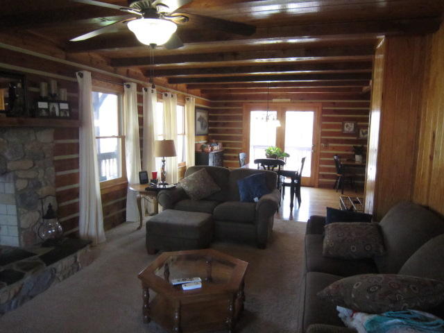 1396 Angle Plantation Road Rocky Mount, VA 24151 - Photo 24 of 31 Living Room to Dining Room