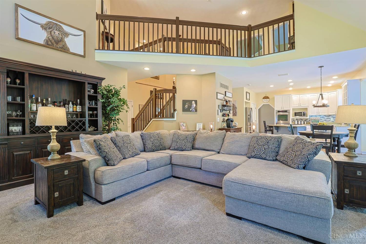 723 Nunner Road Maineville, OH 45039 - Photo 14 of 98 Two-story family room allows great lighting throughout the home