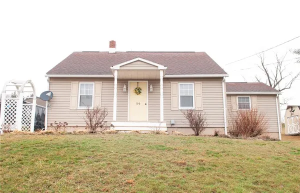 a view of a house with a ocean view