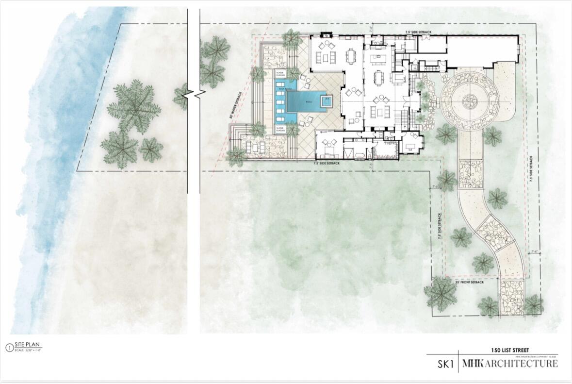 150 List Street Islamorada, FL 33036 - Photo 5 of 30 Conceptual Site Plan