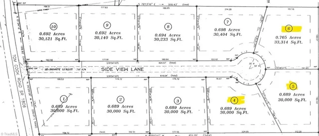 $26,000 | Lot 4-5 Sideview Ln Mount, Mount Airy, NC 27030