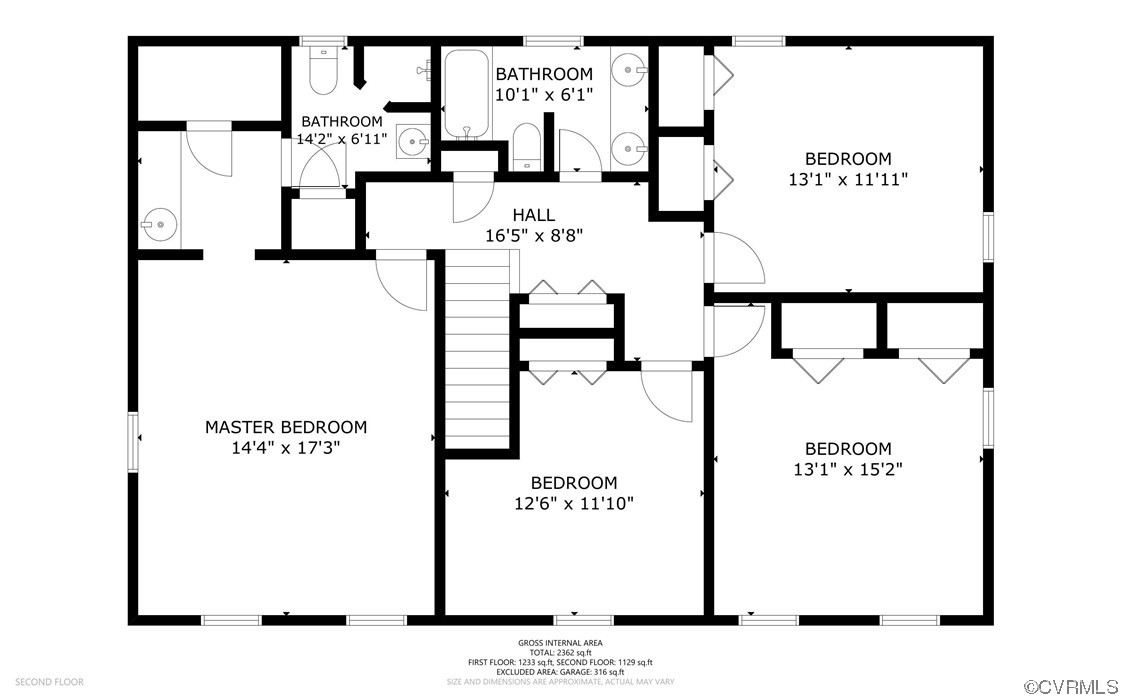 2000 Camborne Road Chesterfield, VA 23236 - Photo 43 of 44 Floor plan