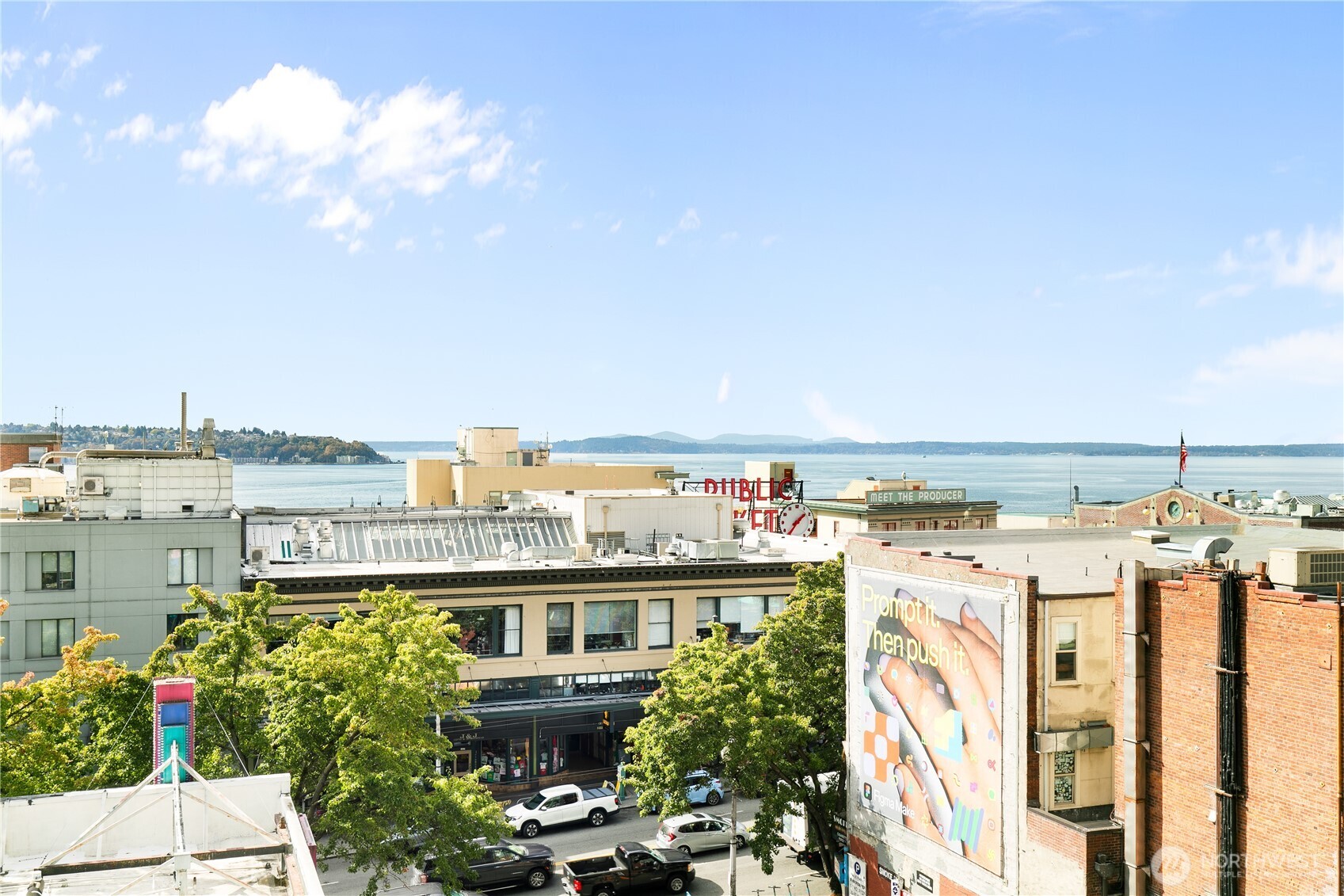 1415 2nd Avenue, Unit 1607 Seattle, WA 98101 - Photo 36 of 40 a view of a city with tall buildings
