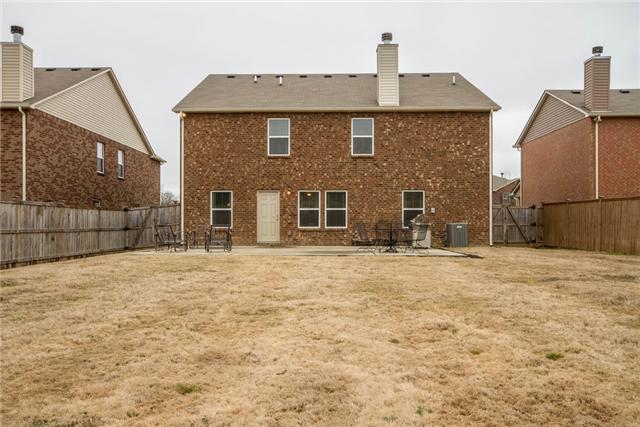 1031 Fulman Road Hendersonville, TN 37075 - Photo 20 of 20 THIS OUTSTANDING LEVELED BACKYARD IS COMPLETELY FENCED IN. BACKS UP TO COMMON AREA THAT DEVELOPERS SAY WILL NEVER BE BUILT ON. AN ABUNDANCE OF PRIVACY. INCLUDED IS A 20X31 PATIO THAT WILL BE GREAT FOR ENTERTAINING THOSE WEEKEND BARBECUE'S!