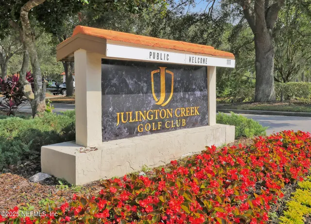 a sign on the side of a building