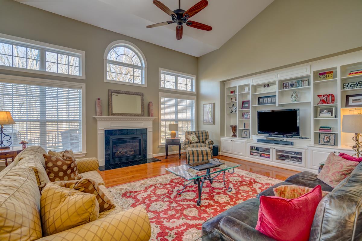 3537 Trimble Road Nashville, TN 37215 - Photo 20 of 29 a living room with furniture fireplace and flat screen tv