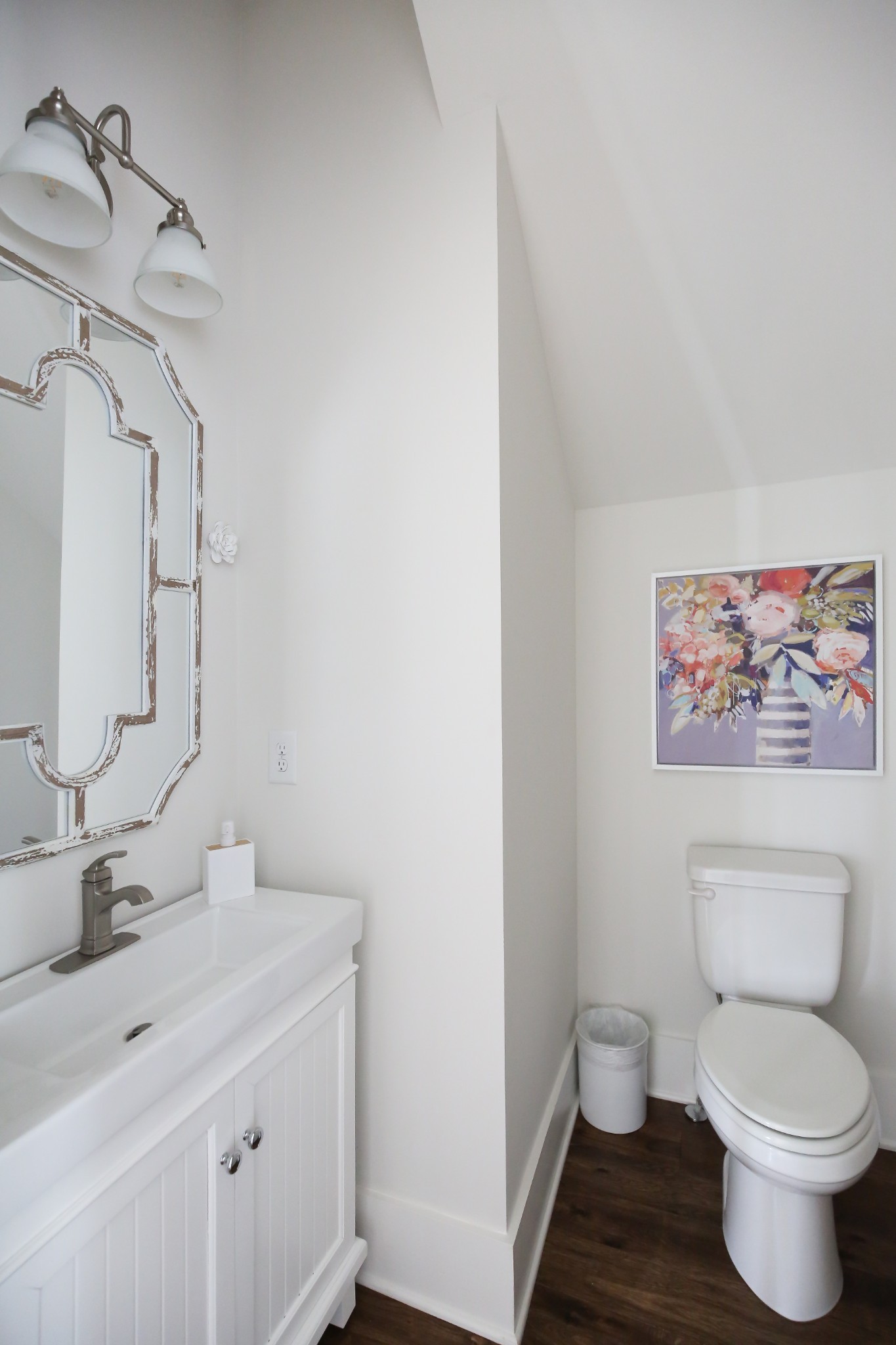 237 Stephens Valley Boulevard Nashville, TN 37221 - Photo 20 of 34 a bathroom with a toilet sink and mirror