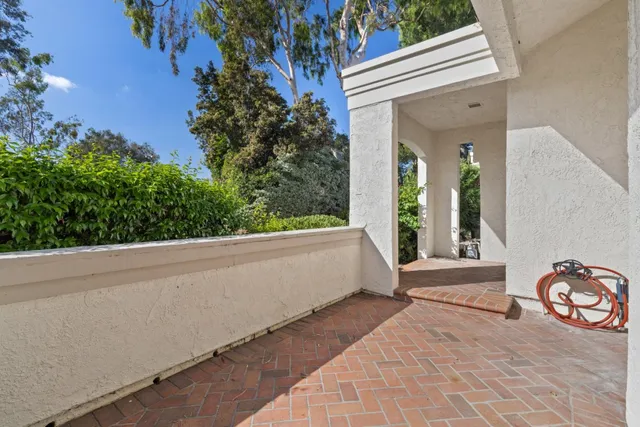 a view of a entryway door of the house