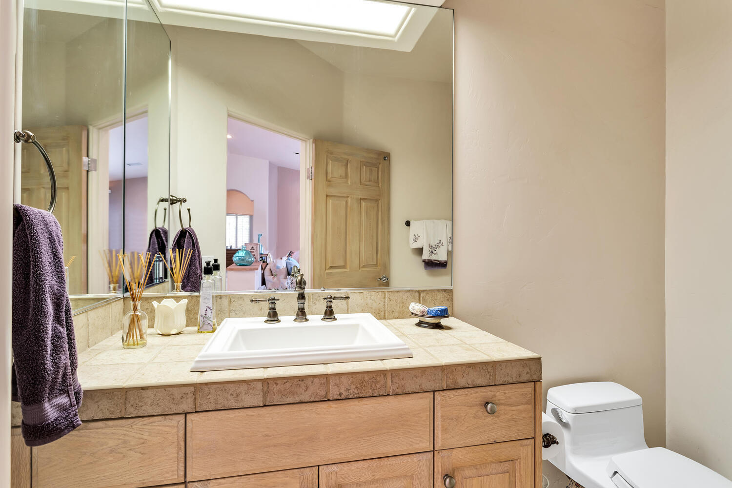 43920 Culebra Lane Bermuda Dunes, CA 92203 - Photo 21 of 66 a bathroom with a sink and a mirror